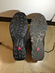 Before and after. Boot on the right after 3400 km.