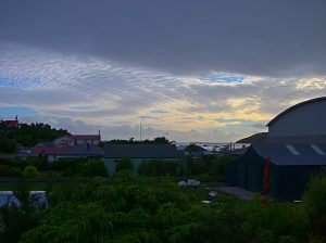 Rippled clouds at dawn, Oban